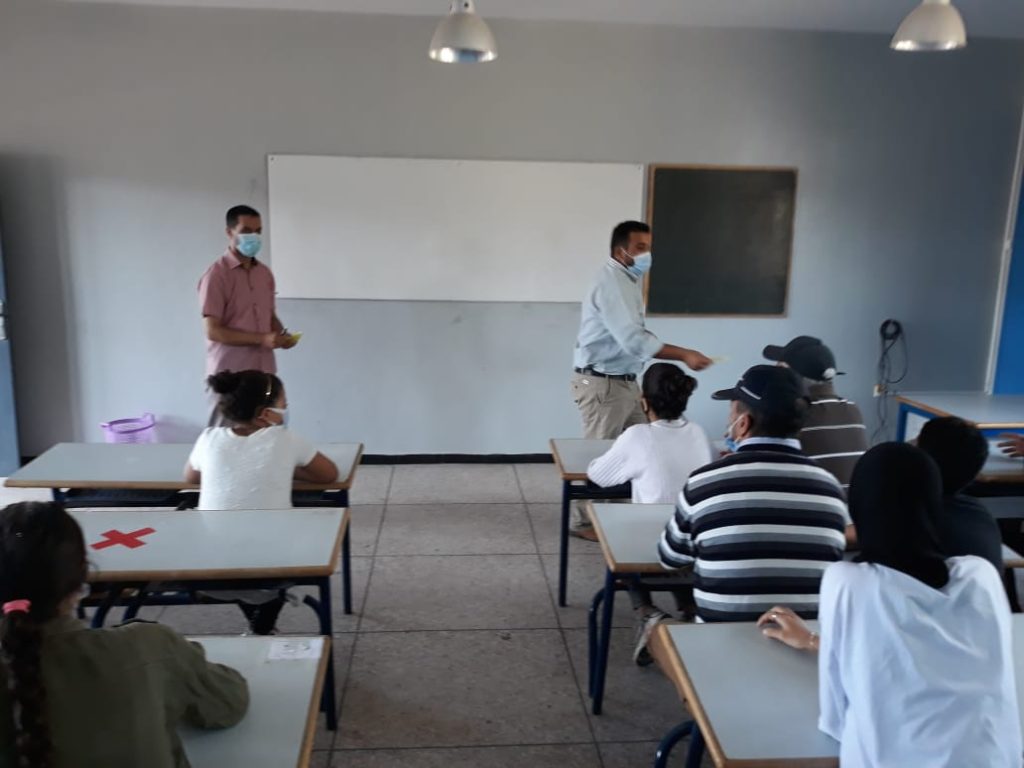 مغرب تايمز - قافلة تلقيح التلاميذ تجوب أحياء أكادير