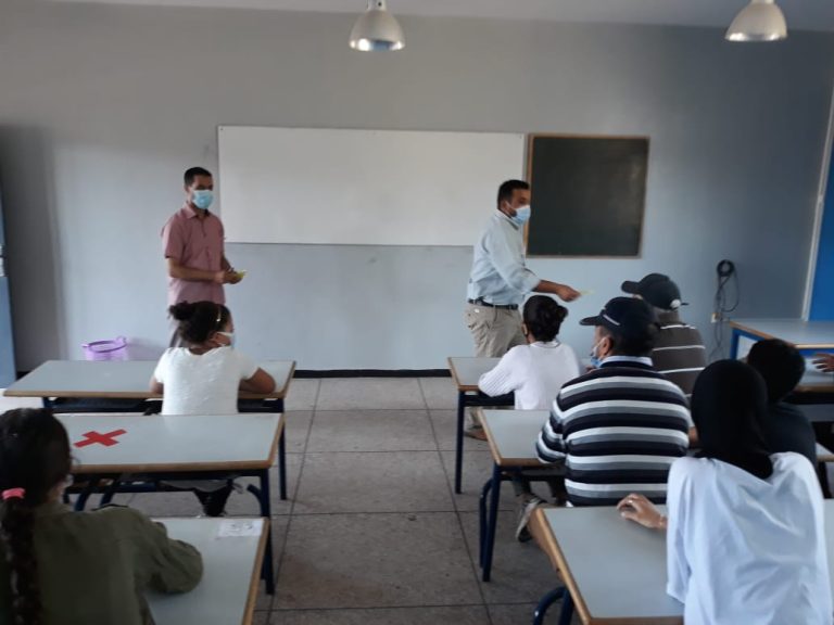 مغرب تايمز - قافلة تلقيح التلاميذ تجوب أحياء أكادير