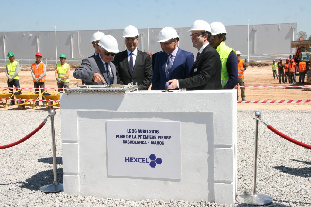 مغرب تايمز - Hexcel لتصنيع لوازرم الطائرات تفتتح مصنعها بالمغرب