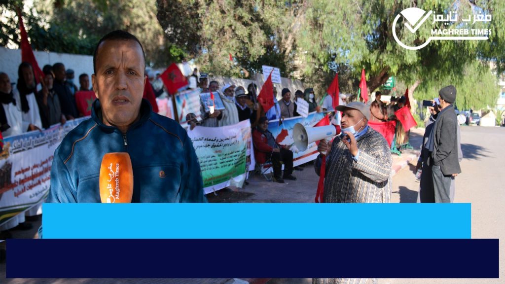 مغرب تايمز - عسكريون يحتجون بشوارع أكادير