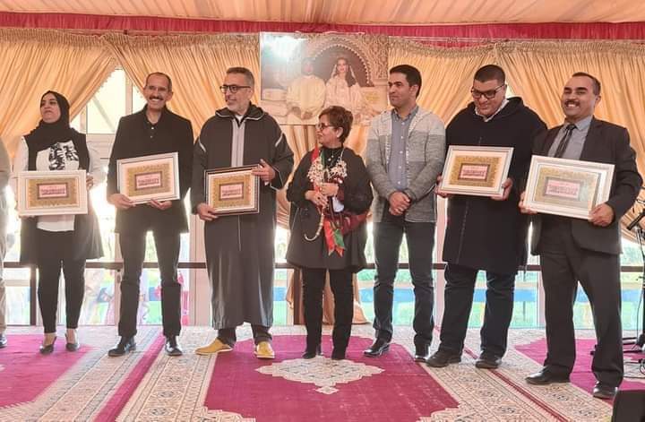 مغرب تايمز - الإحتفال بمستشارة أخنوش في " السبت الأسود " بتزنيت