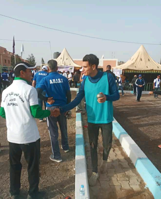 مغرب تايمز - ايت باها تحتضن الدوري السابع للكرة الحديدية