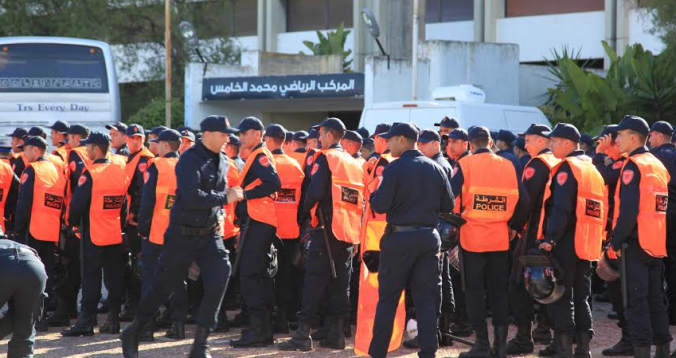 مغرب تايمز - 4000 عنصر أمن لتأمين مباراة المنتخب المغربي ونظيره الكونغو الديموقراطية
