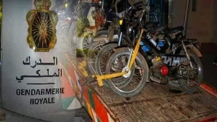 مغرب تايمز - بعد الحموشي رجال حرمو يشنون حربا ضد الدراجات النارية بآشتوكة آيت باها