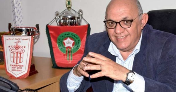 مغرب تايمز - "رغم الإنتصارات".. الجمهور يهاجم رئيس حسنية أكادير "فيديو"