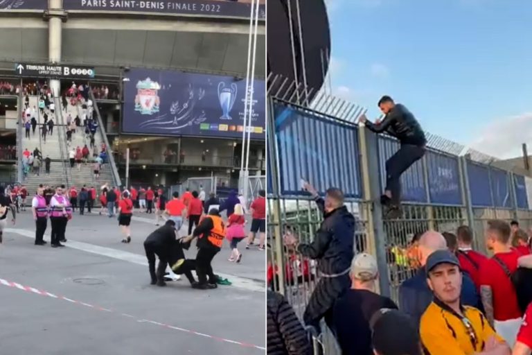 مغرب تايمز - فوضى عارمة وشغب"جماهيري" يُشْعل نهائي أبطال أوروبا قبل انطلاقتِه