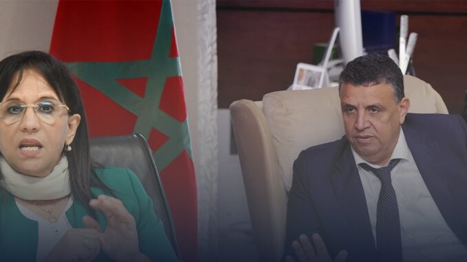 مغرب تايمز - بوعياش تعلن الحرب على وهبي بسبب "تصريحاته"