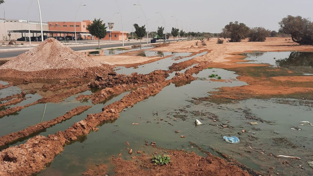 مغرب تايمز - مشروع تحويل مياه الصرف الصحي إلى محطة المعالجة بالمزار أيت ملول