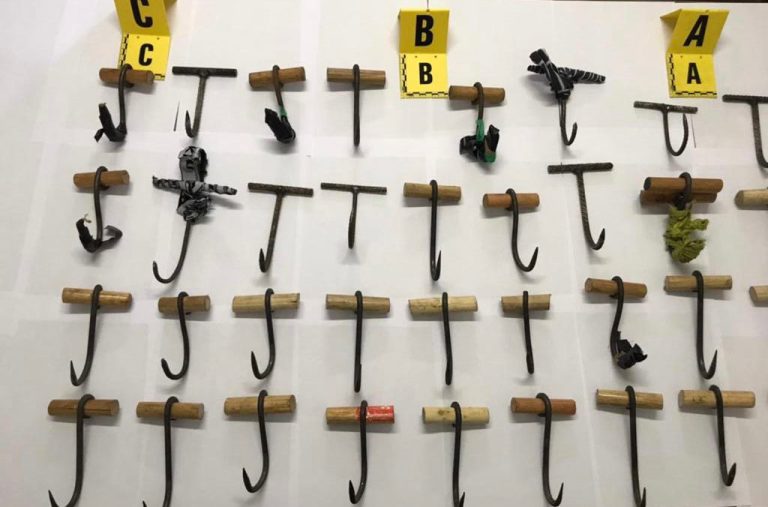 مغرب تايمز - السلطات الأمنية تحجزُ 138 ٱداة حديدية يشتبه استخدامها في الهجرة السرية